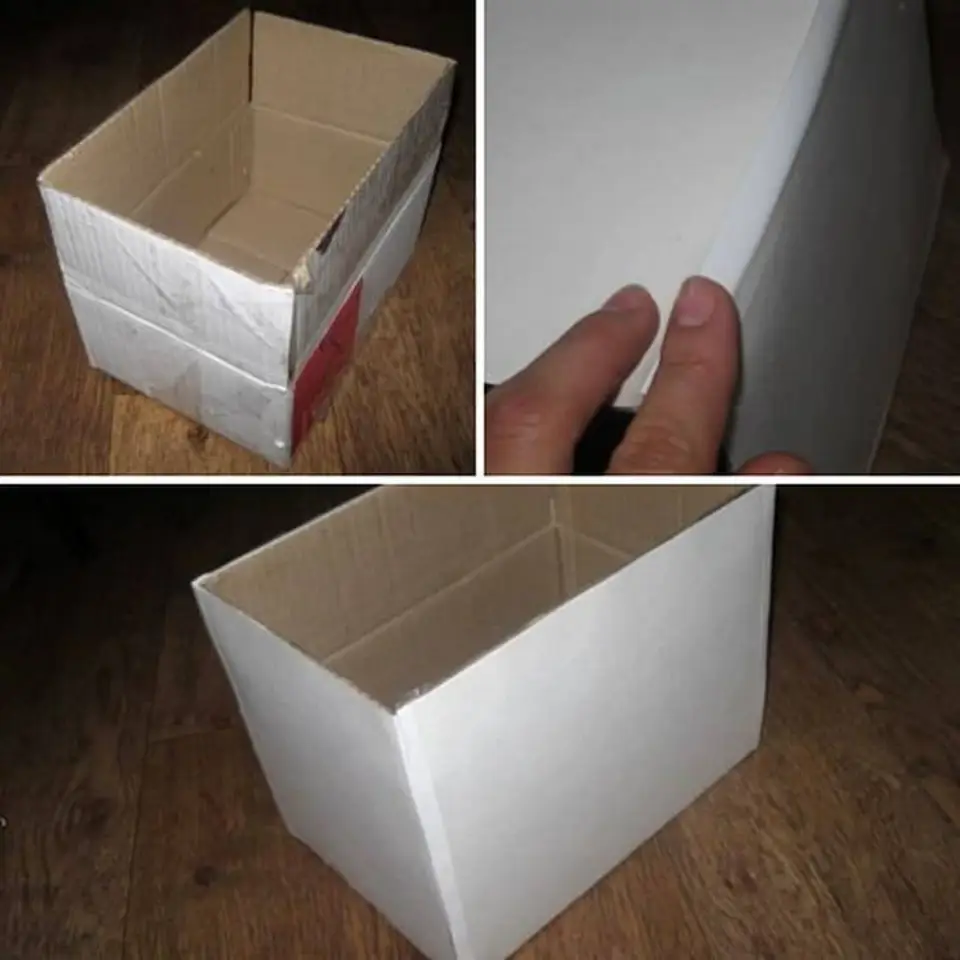 Упаковка коробки