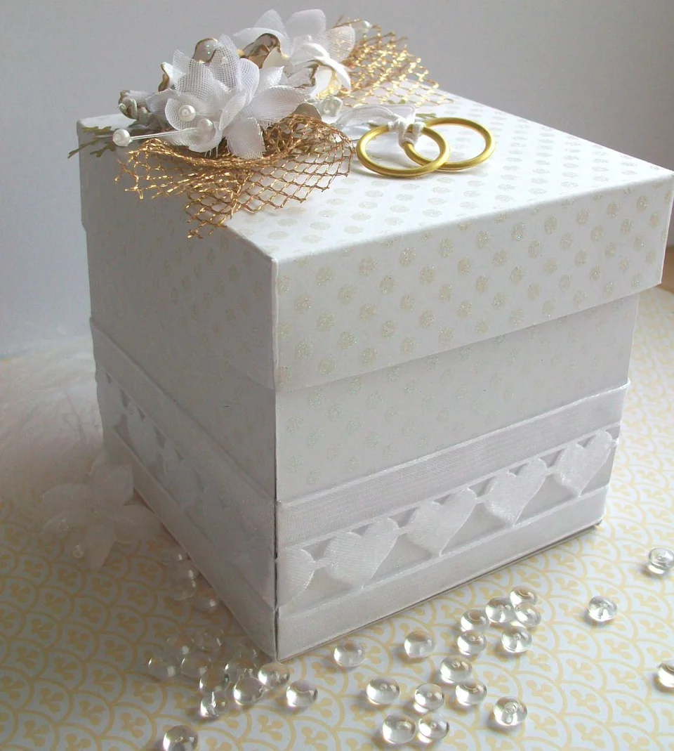 Коробка для подарков на свадьбу