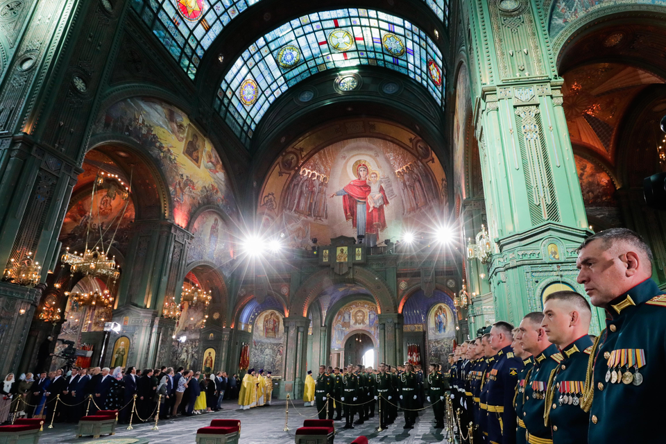 Собор воскресения христова главный храм вооружённых сил россии