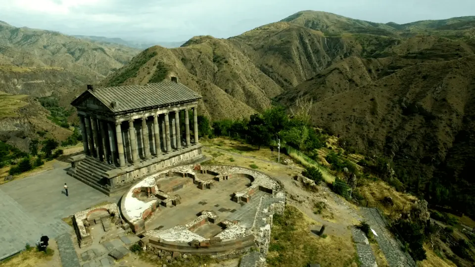 Языческий храм гарни армении