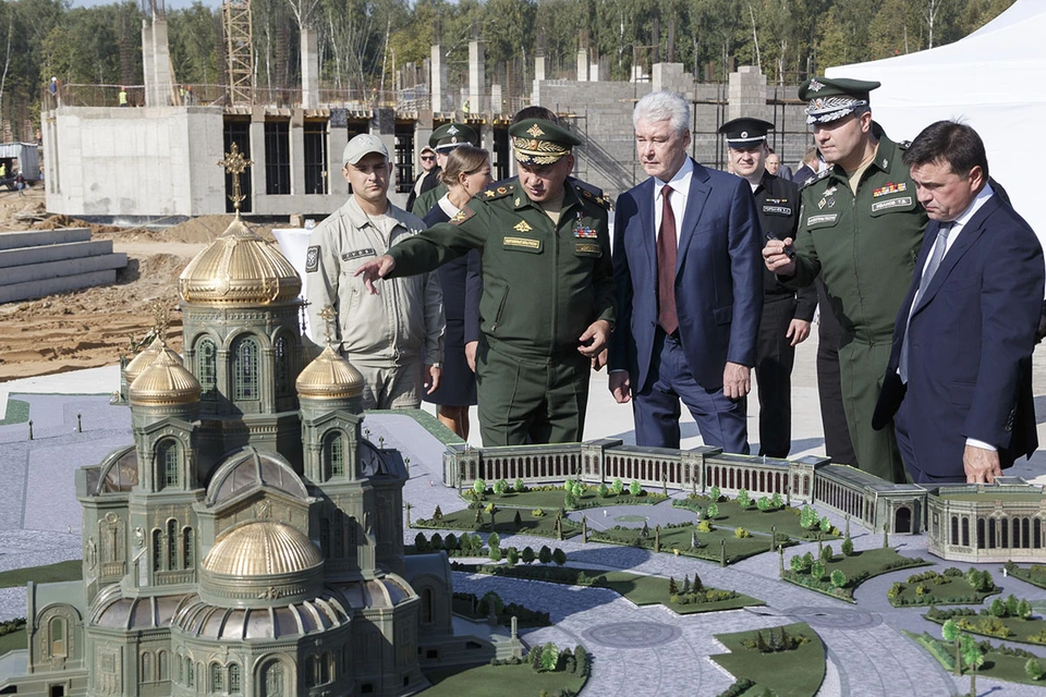 Сергей шойгу храм вооруженных сил