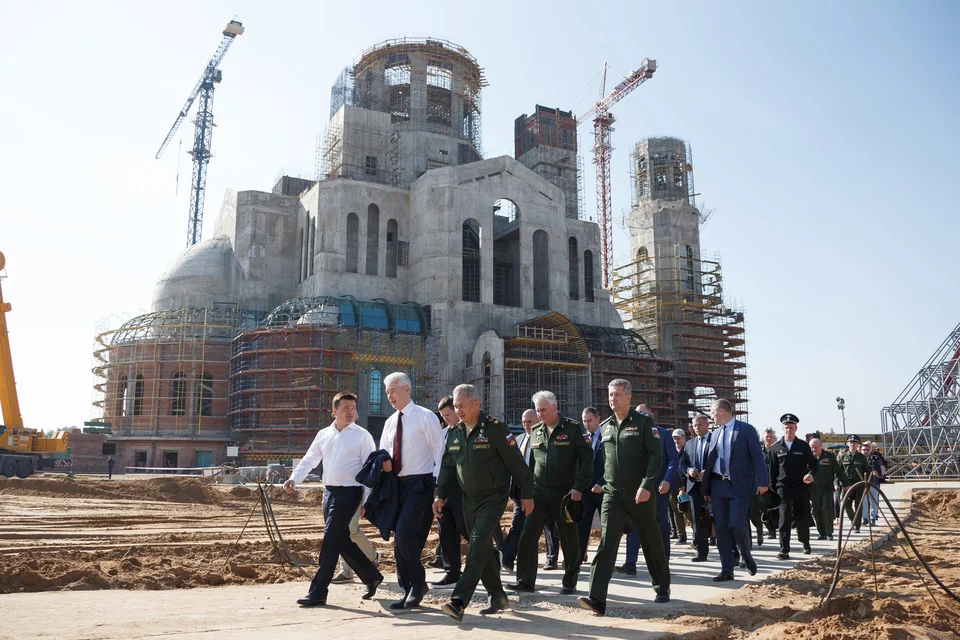 Новый храм вооруженных сил в москве