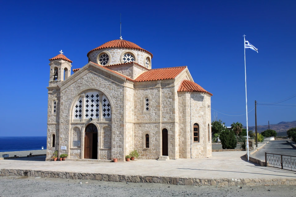 Церковь святого георгия кипр ахна
