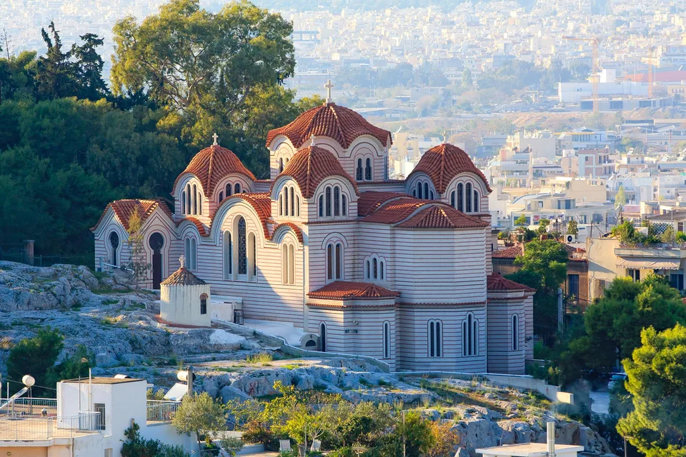 Церковь святой марины в афинах
