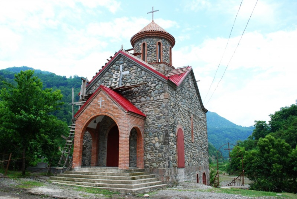Грузия дамала церковь