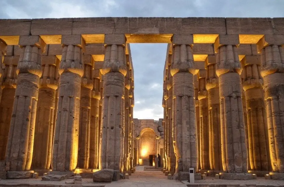 Луксорский храм древнего египта