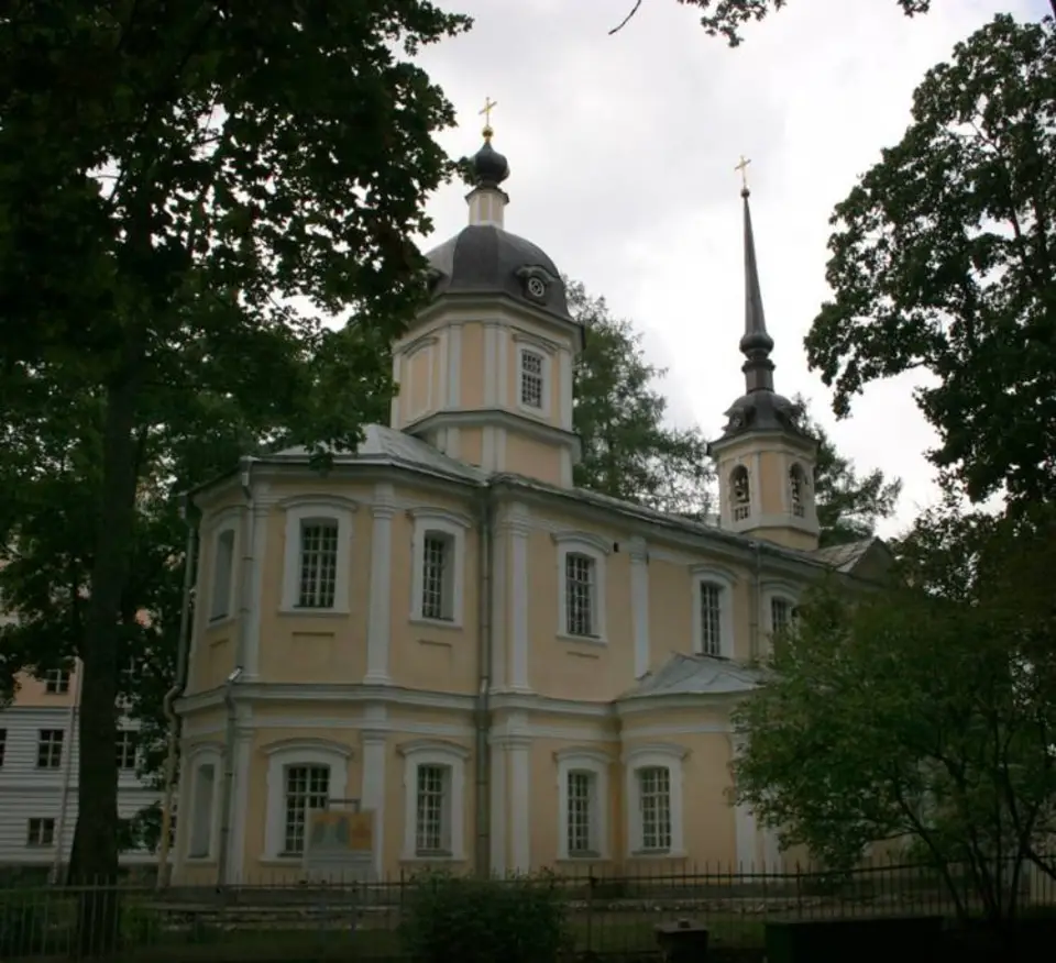 Знаменская церковь в пушкине