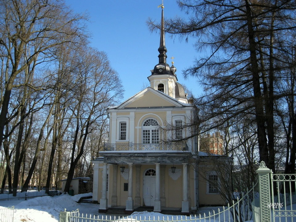 Знаменская церковь город пушкин