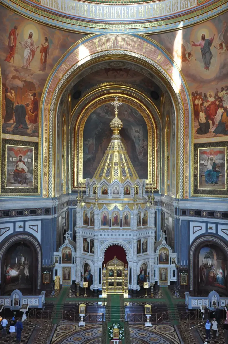 Храм христа спасителя в москве интерьер храма