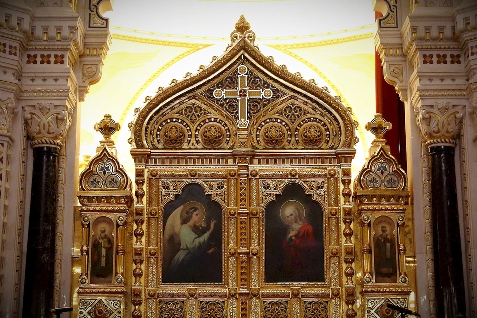 Богоявленский кафедральный собор в елохове в москве иконостас