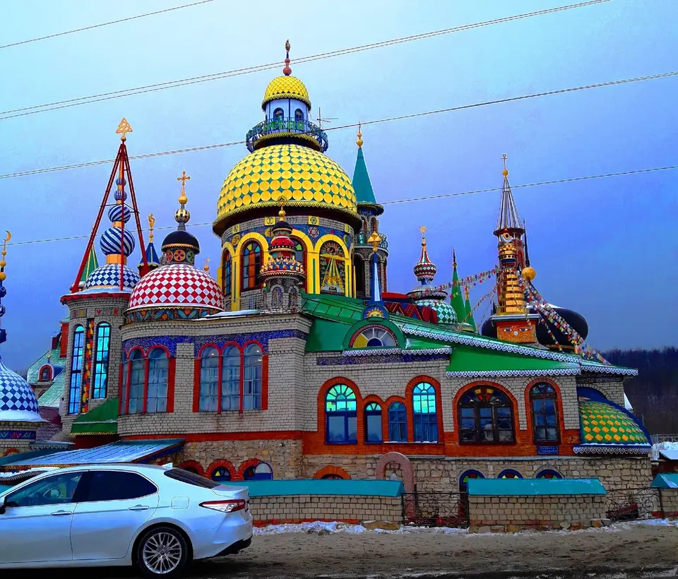 Казань храм всех религий звон
