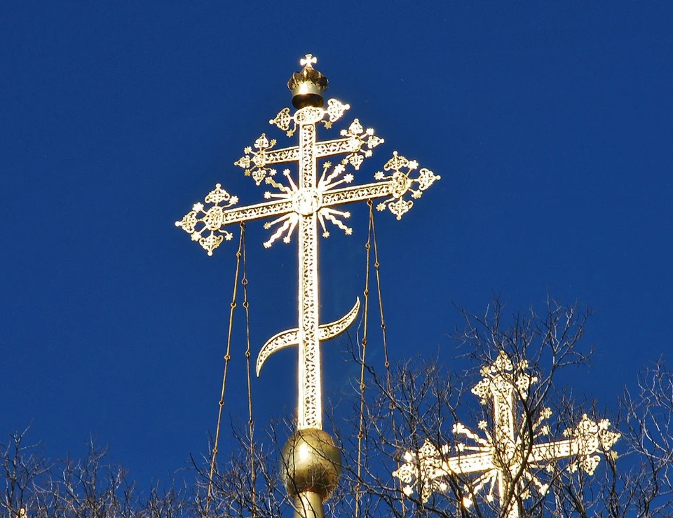 Крест храма христа спасителя