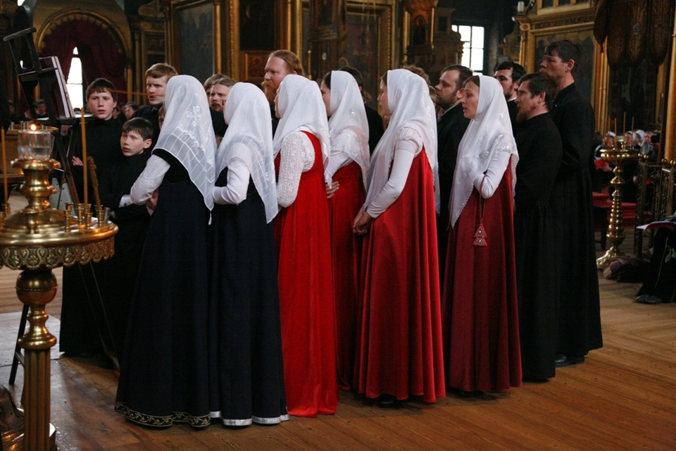 Старообрядческий хор на рогожском