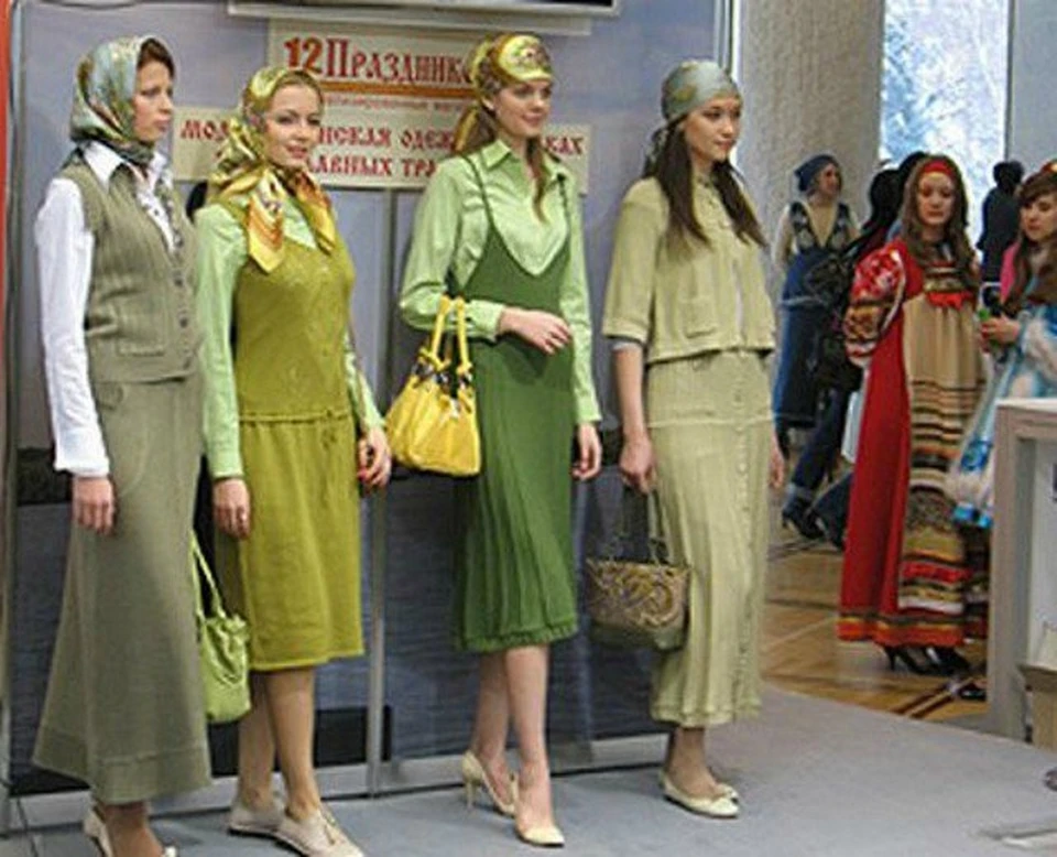 Модный показ православной одежды