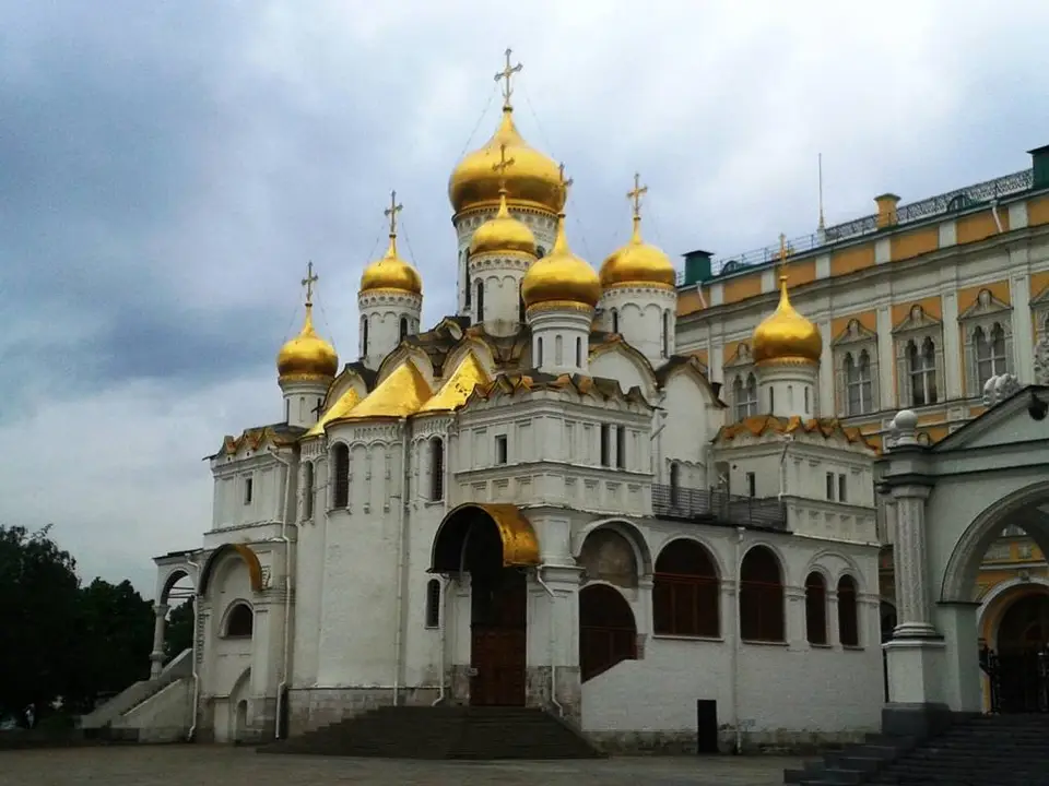 Благовещенский собор московский кремль