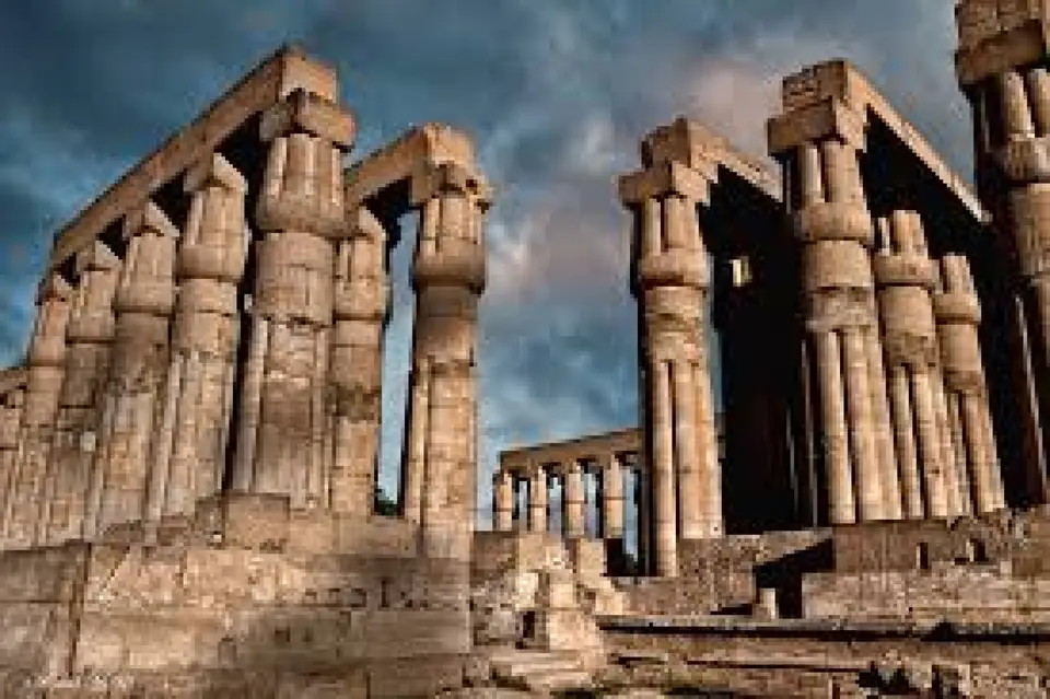Храм луксор египет гипостильный зал