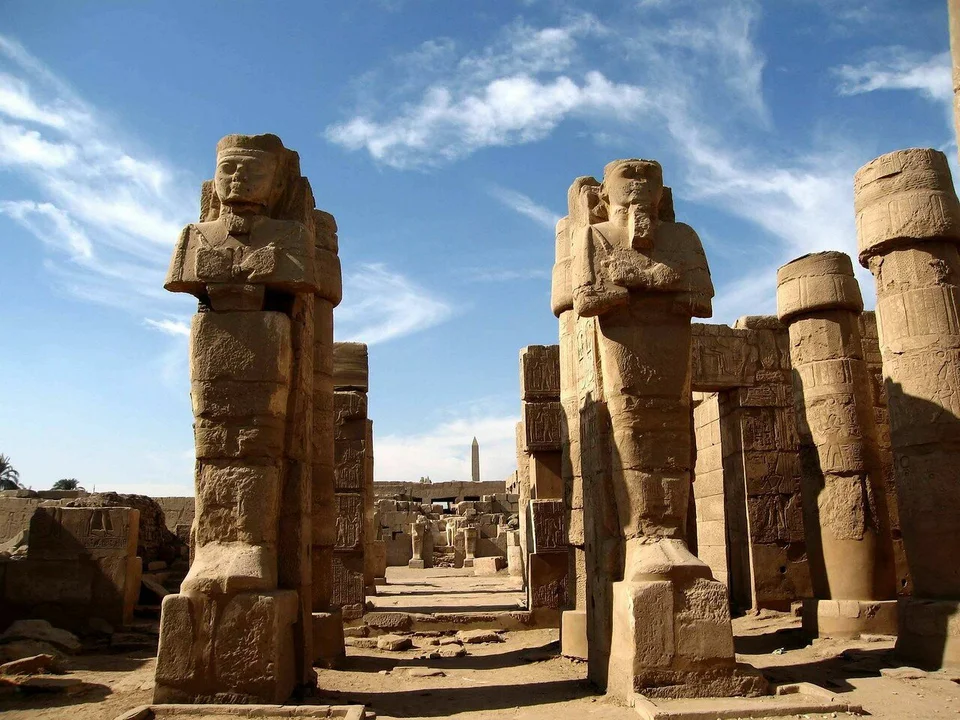 Храм в карнаке египет
