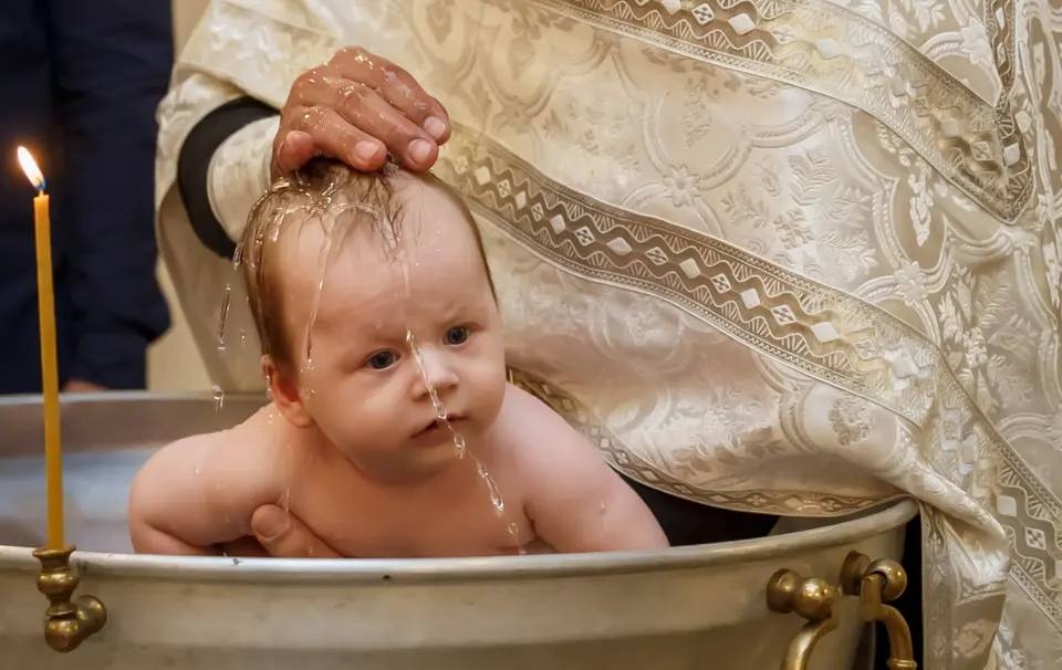 Крещение новорожденных