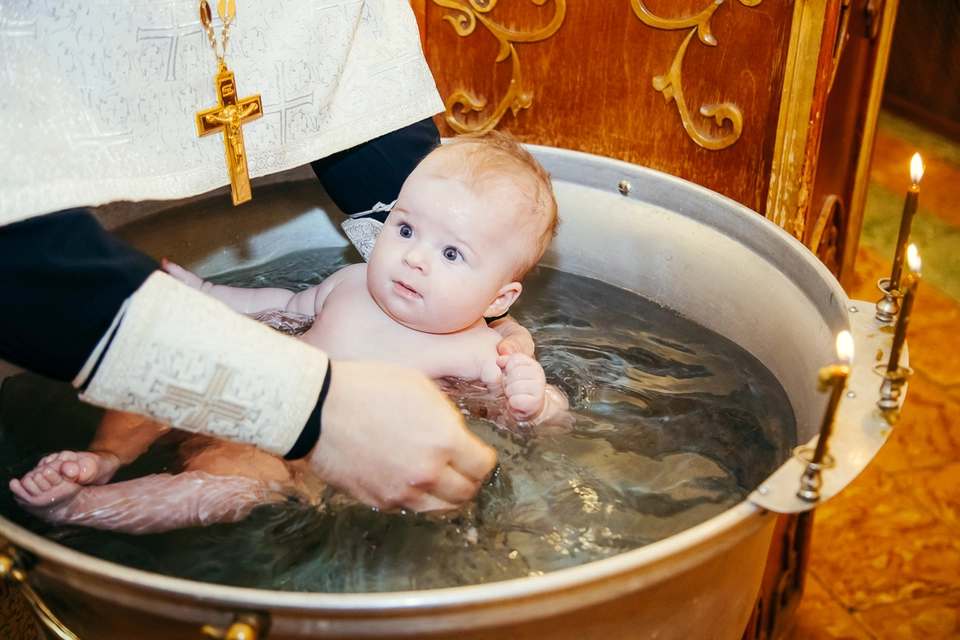 Крещение маленьких детей