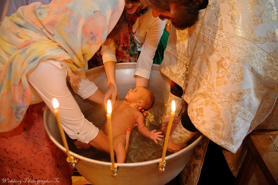Крещение ребёнка 2 месяца