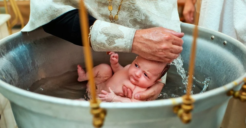 Фотосессия крещения