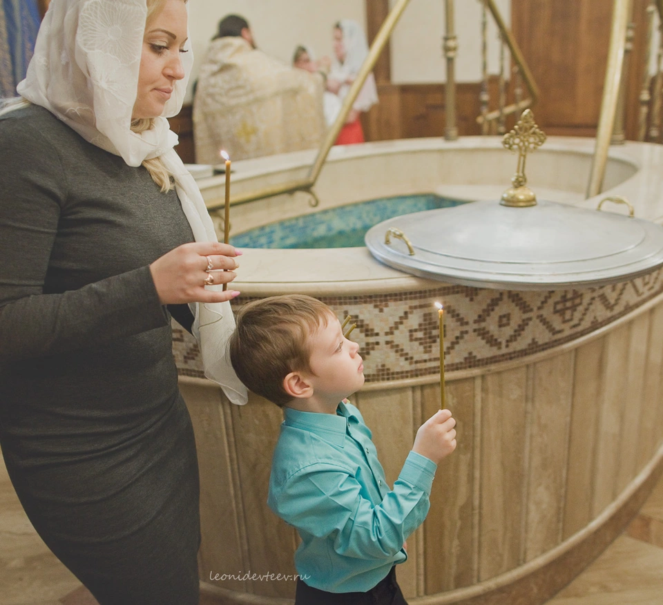 Купель для крещения младенцев