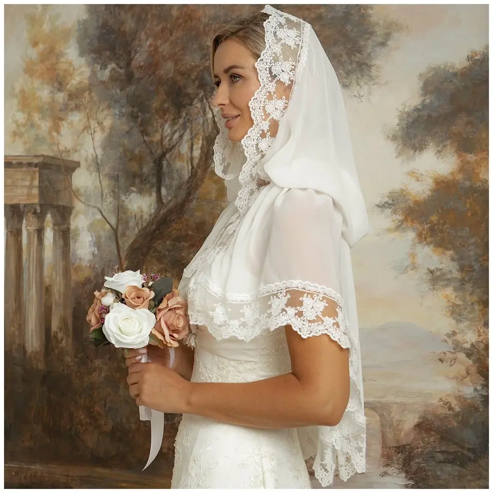 Свадебная накидка для невесты