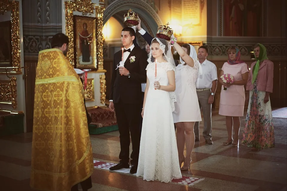 Платье на венчание в церкви