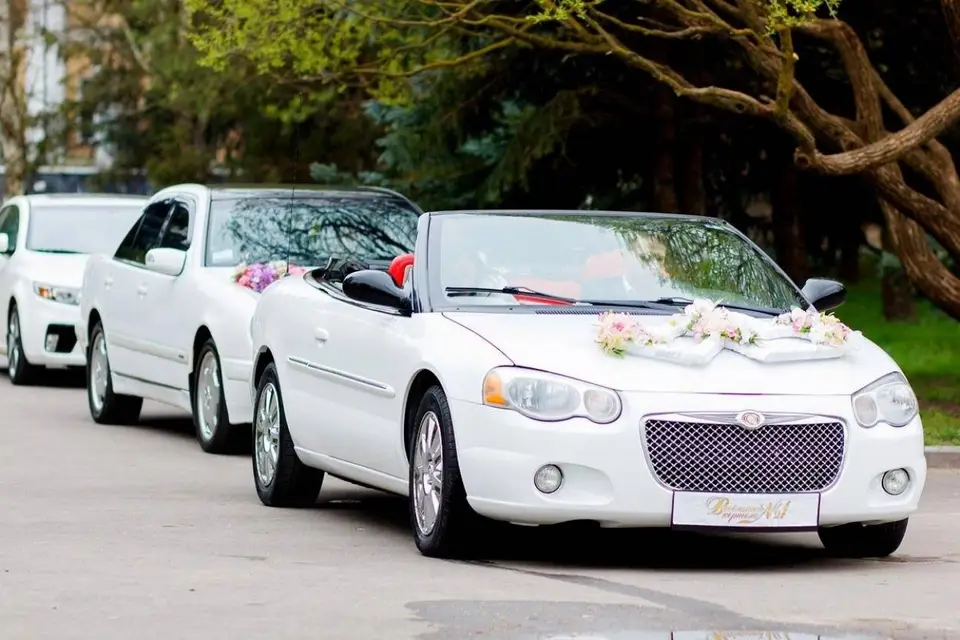 Chrysler sebring свадебный кабриолет