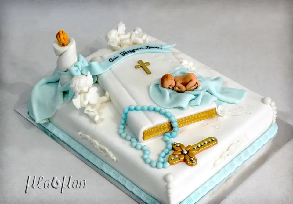 Торт крещение