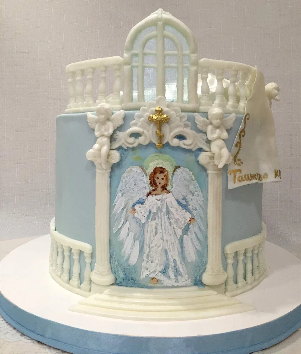Торт на крещение