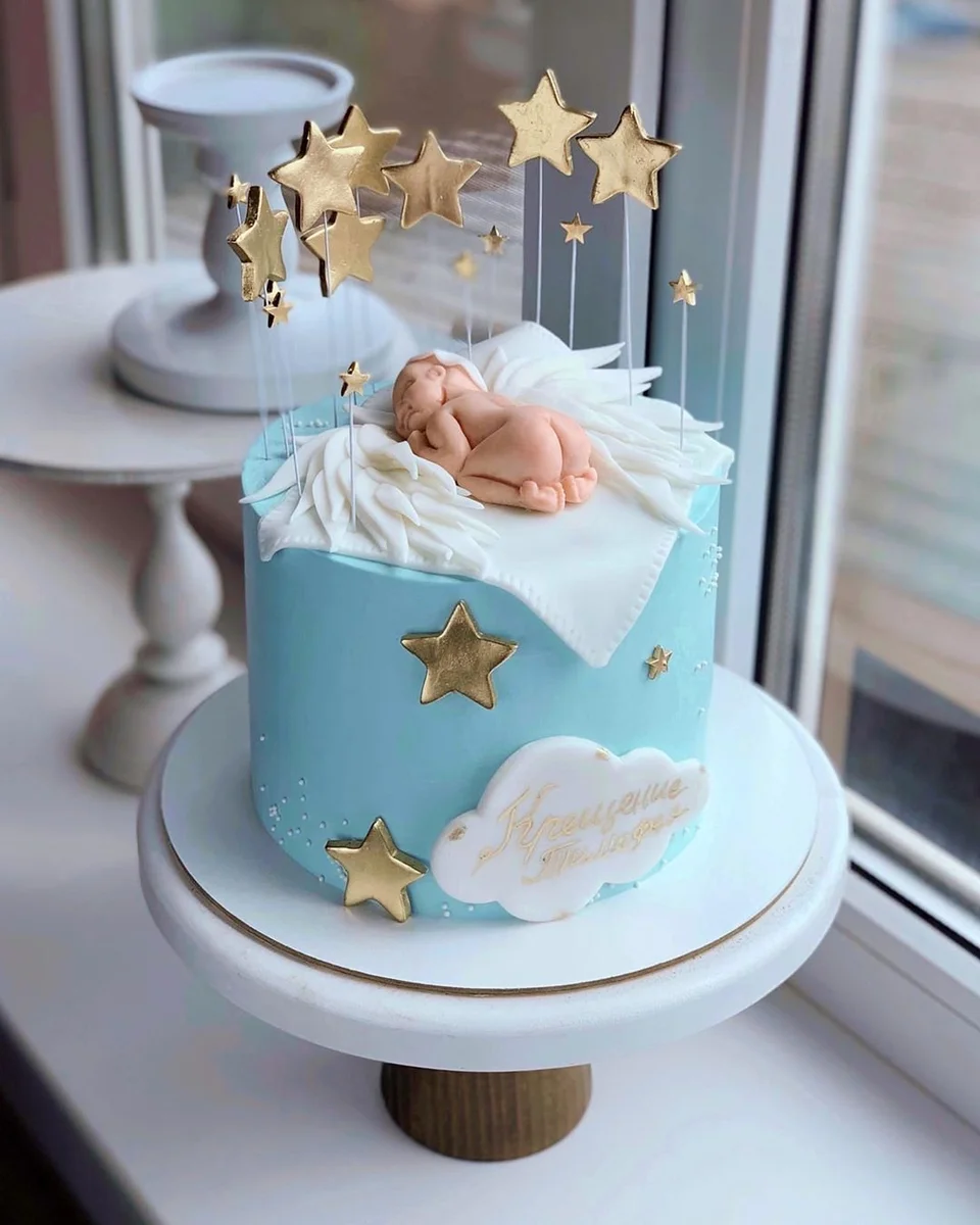 Торт для новорожденного