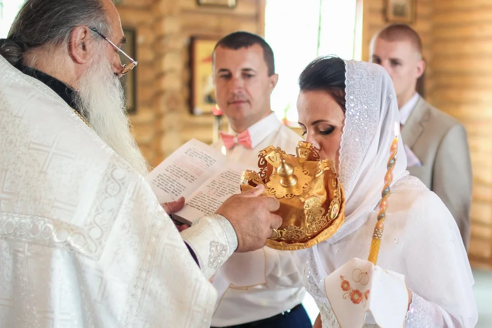 Венчание в православном стиле
