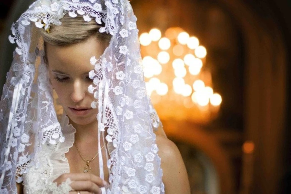 Венчальное платье православной невесты