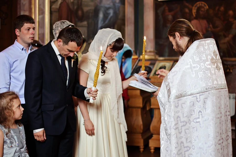 Венчальное платье православной невесты