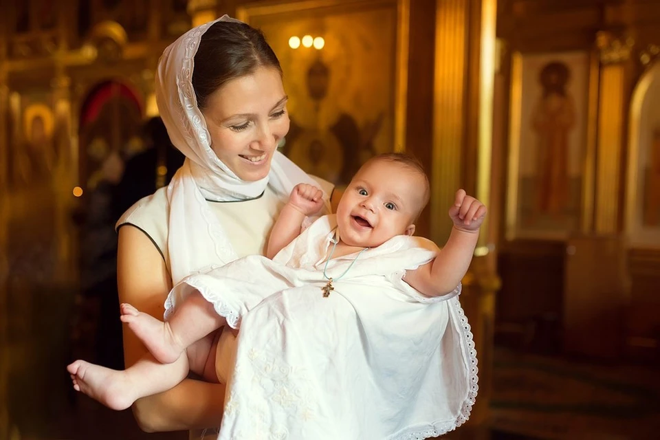 Образ для крещения ребенка