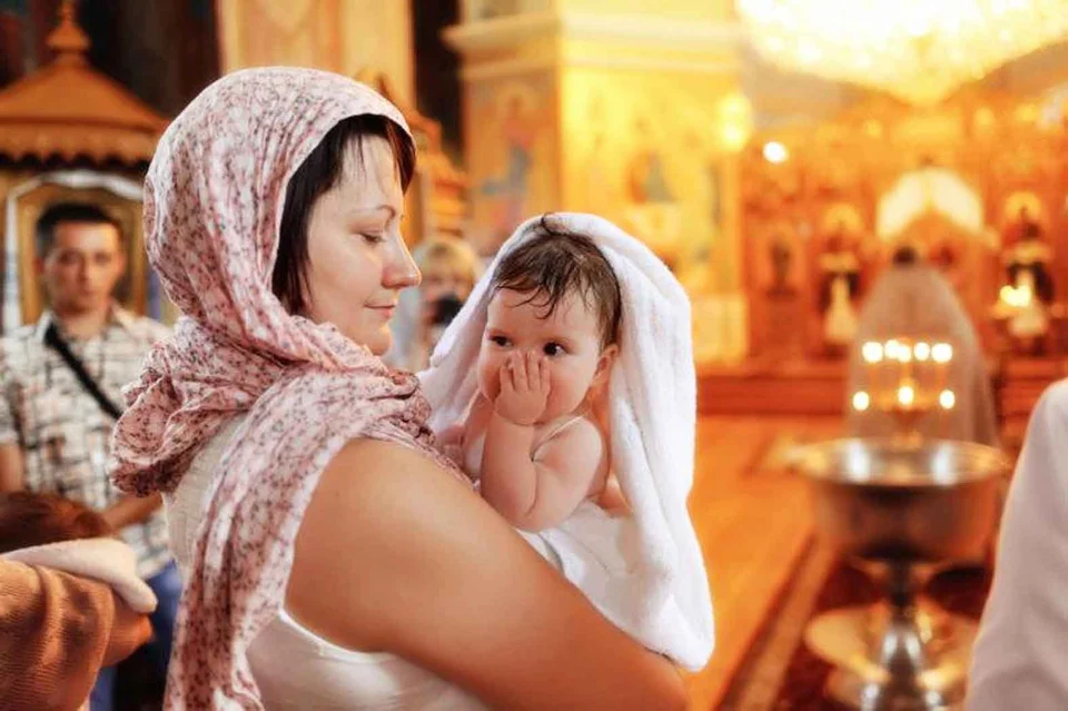 Крещение в православии