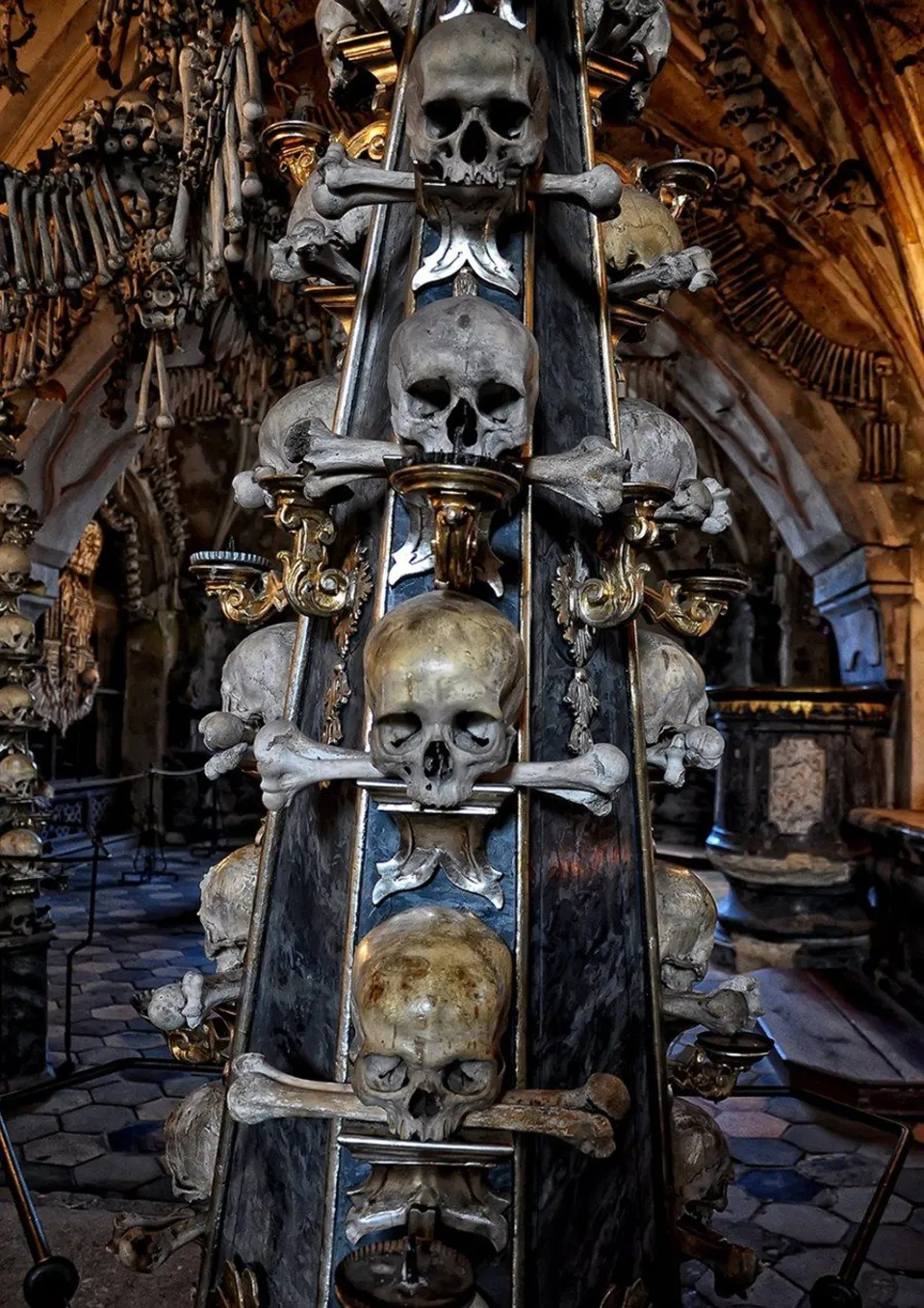 храм из костей в чехии
