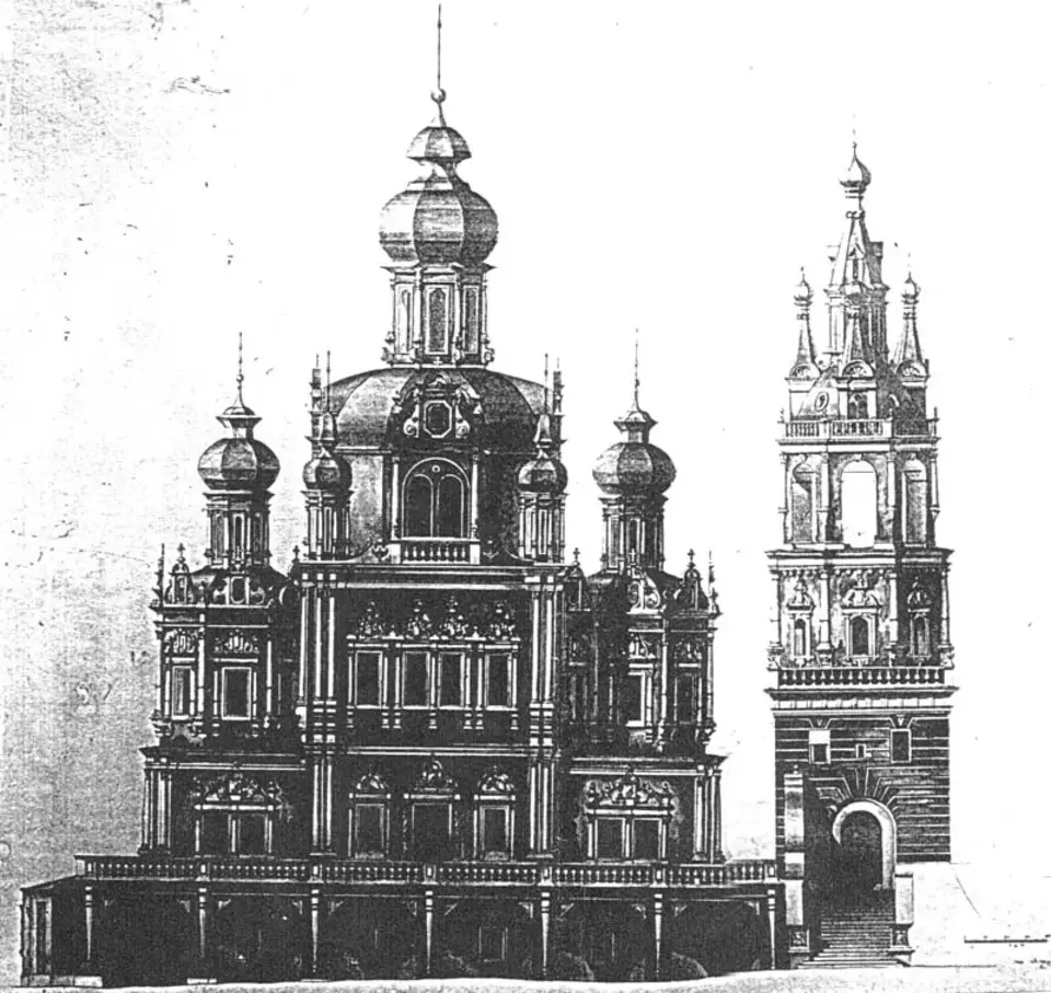 Успенская церковь на покровке 1696 1699