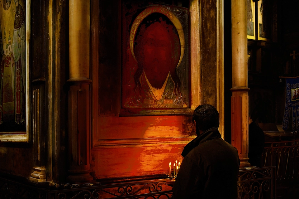 Молитва в храме