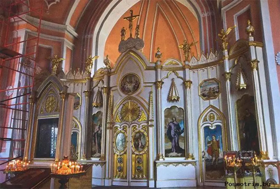 Чесменская церковь внутри