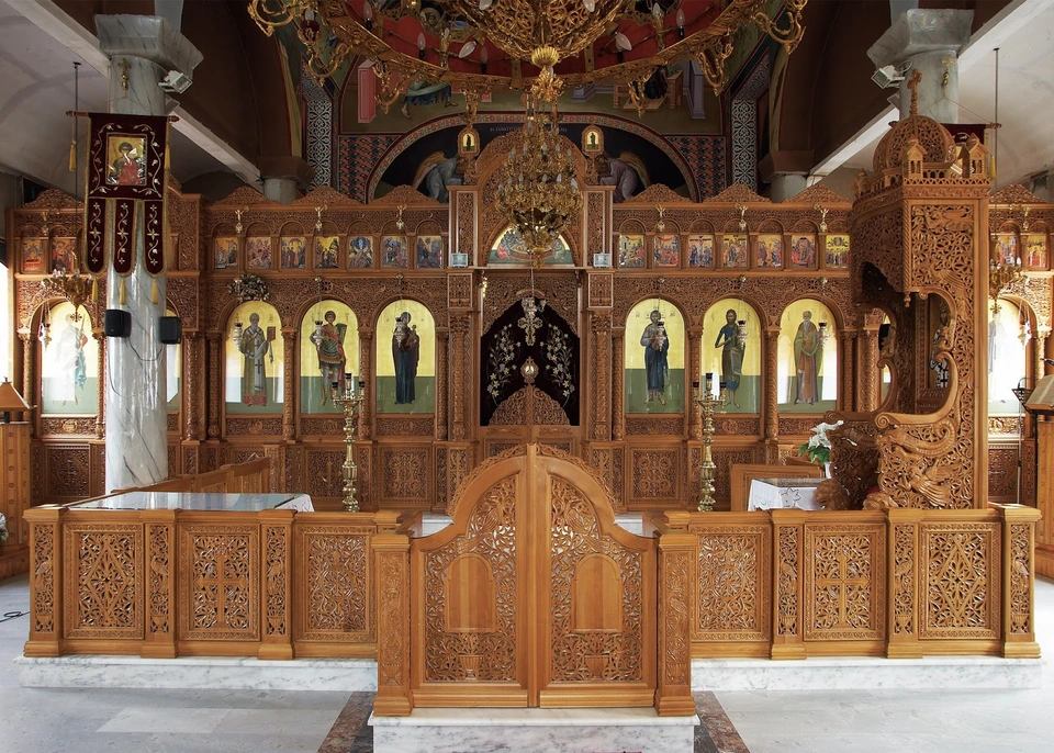 Храм новомучеников и исповедников российских в бутово иконостас