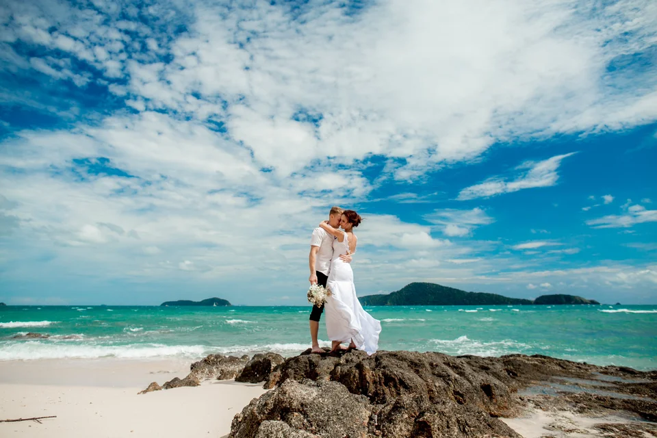 Свадьба на острове