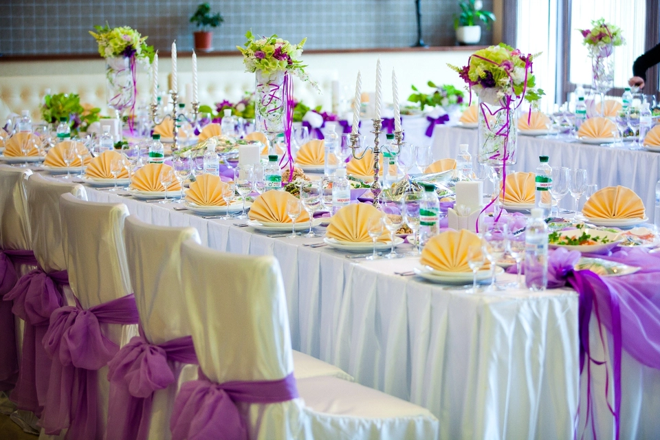 Свадебный декор стола