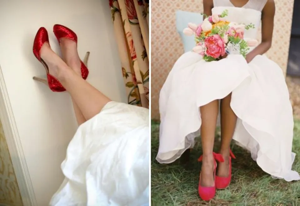 Свадебный туфли невесты