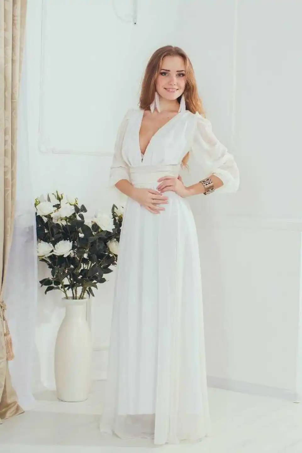 Белое платье для ЗАГСА