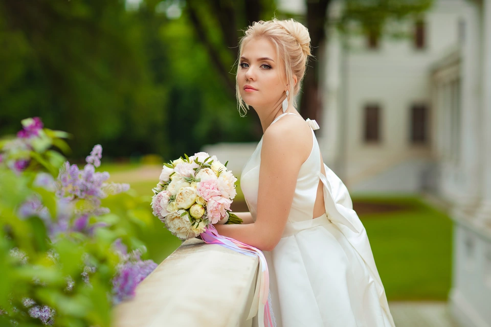 Невеста с каре