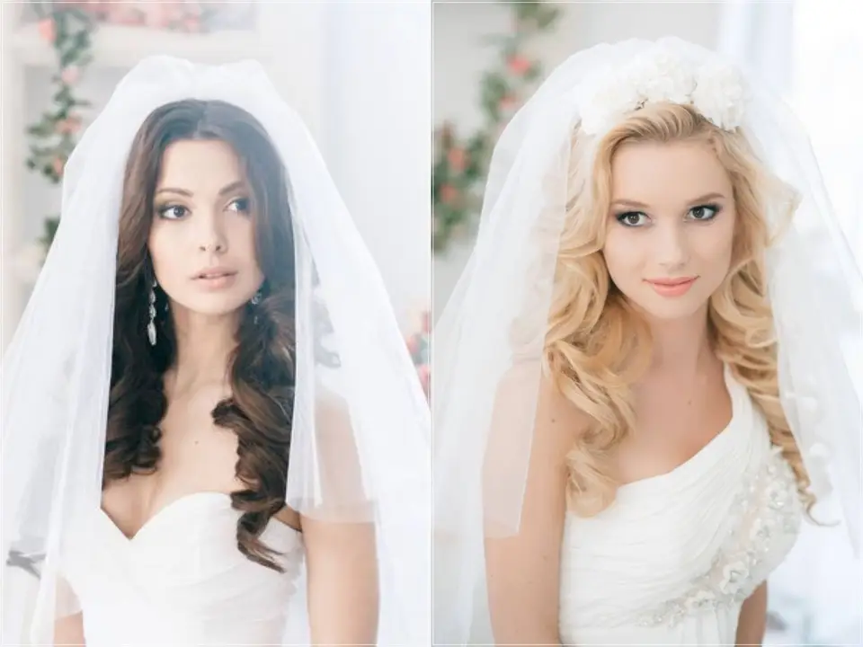 Невесты с распущенными волосами
