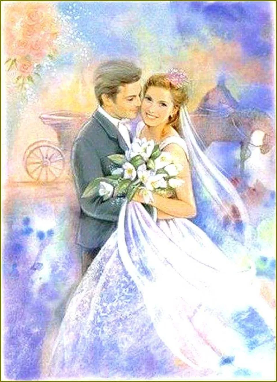 Свадьба рисунок