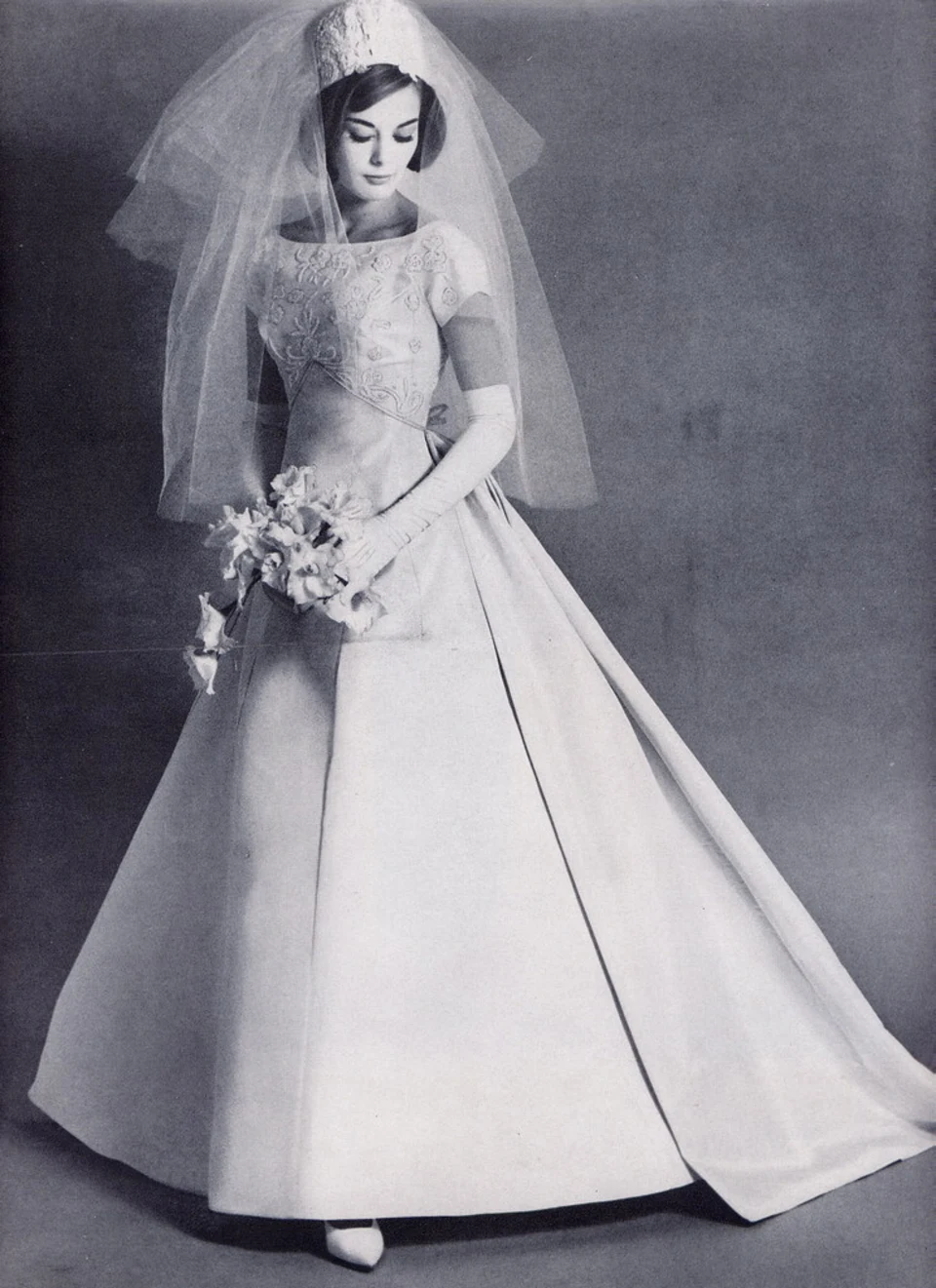 Свадебное платье СССР 60-Х годов